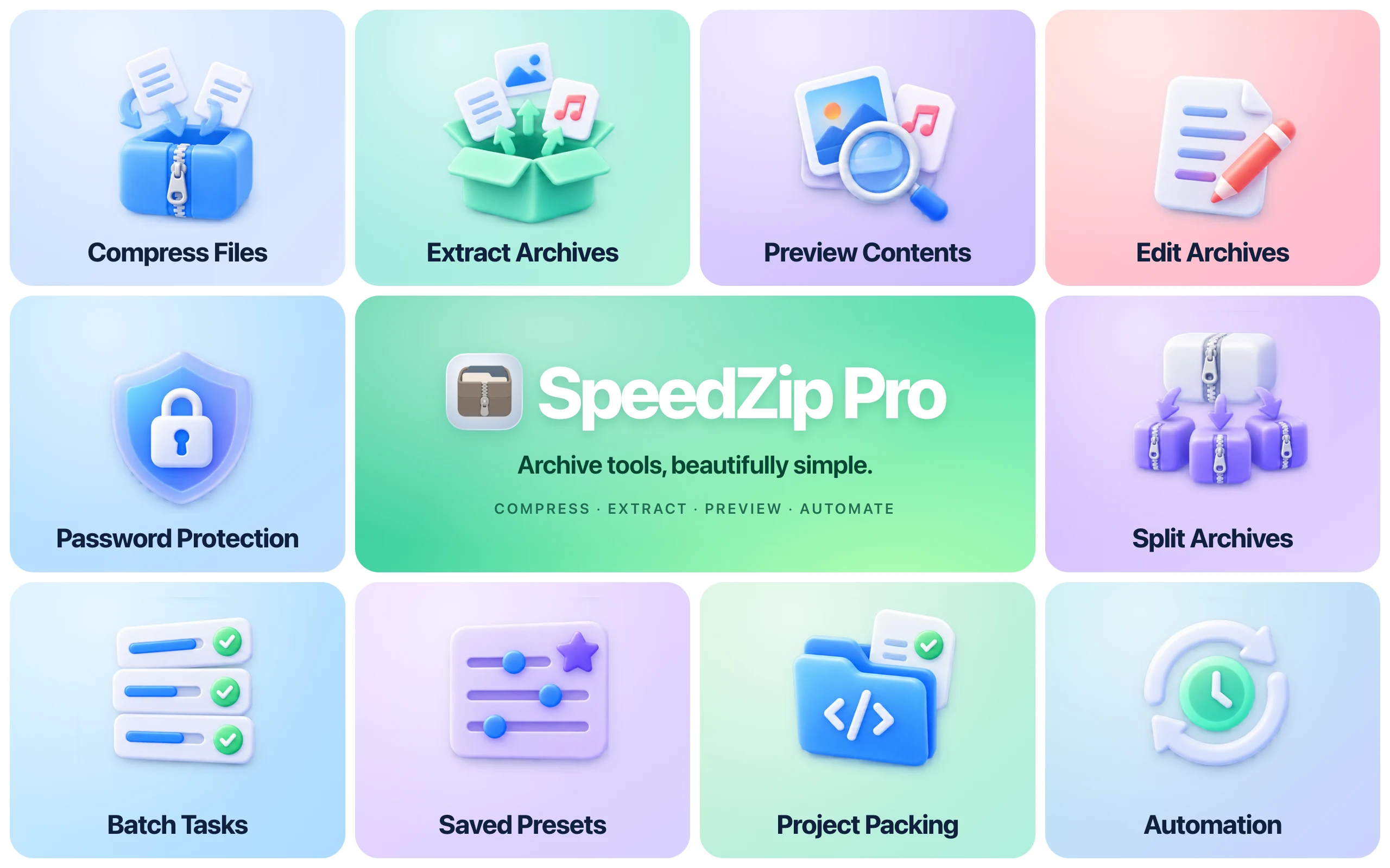 SpeedZip · macos