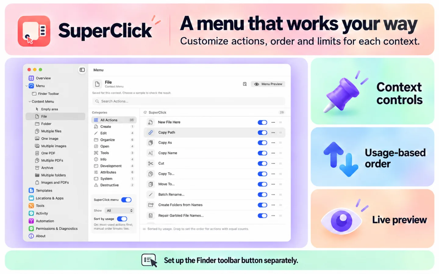 MAKE FINDER YOUR OWN