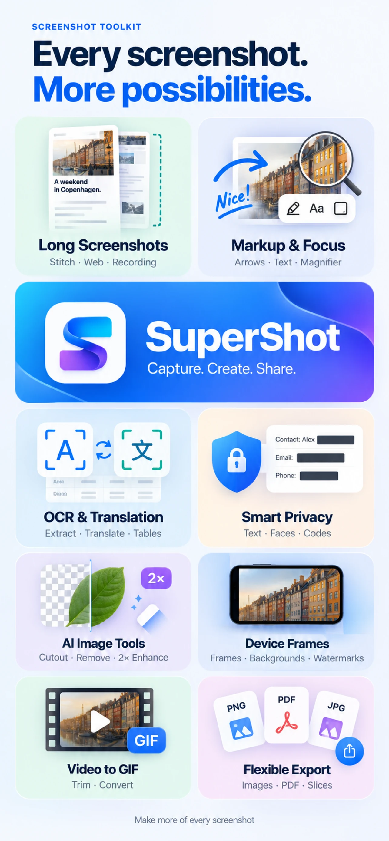 SuperShot · iPhone